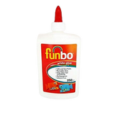 Funbo White Glue 250ml - Al Masam Stationery LLC